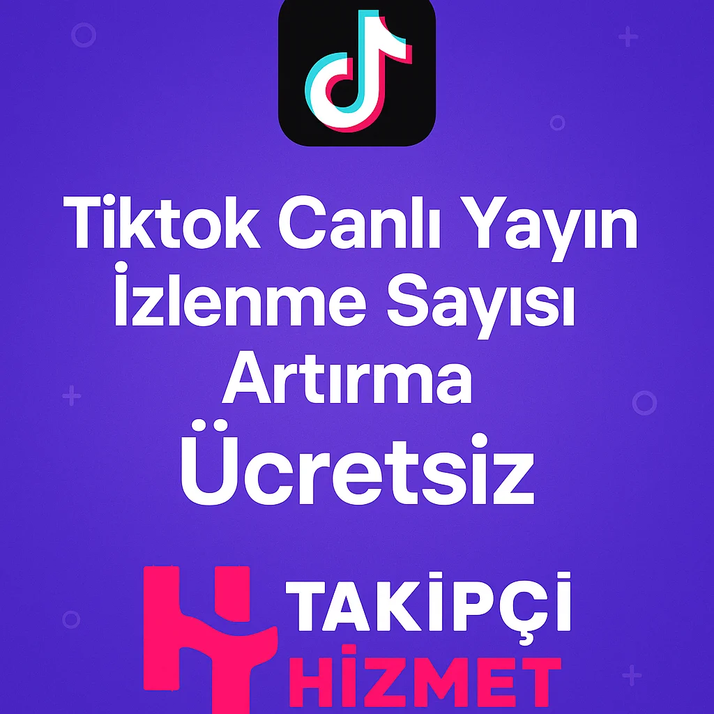 TikTok ücretsiz canlı yayın izleyicisi aracı