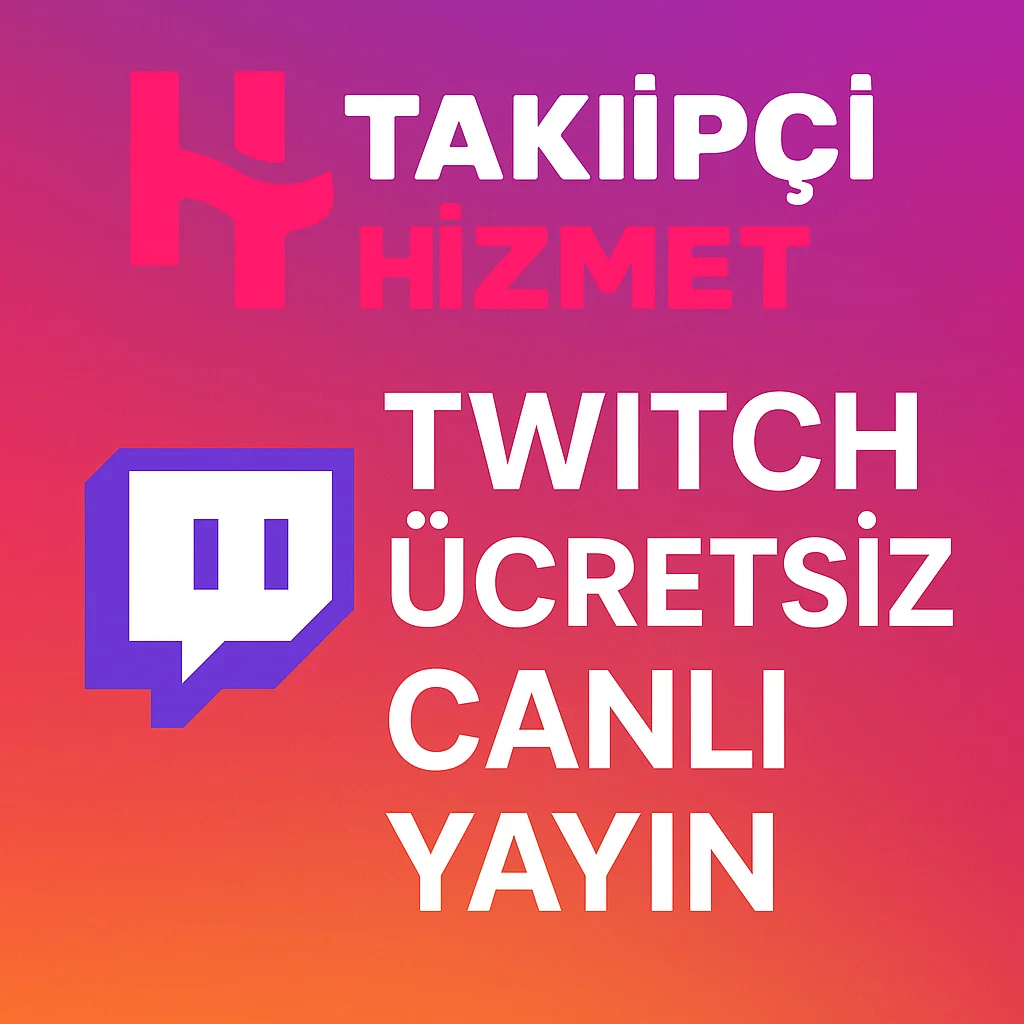 Twitch ücretsiz canlı yayın izleyicisi aracı