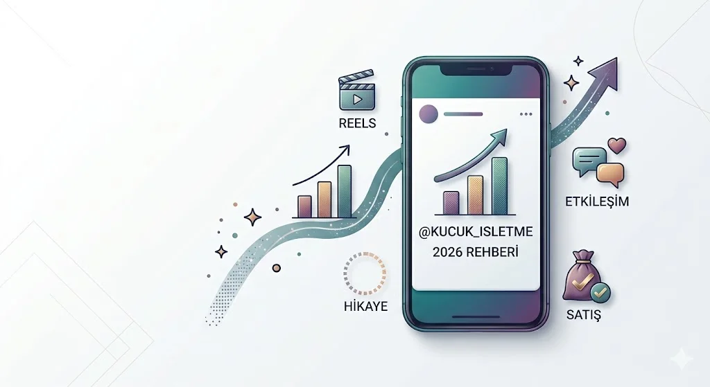 Instagram Hesabı Nasıl Büyütülür? Küçük İşletmeler İçin 2026 Rehberi