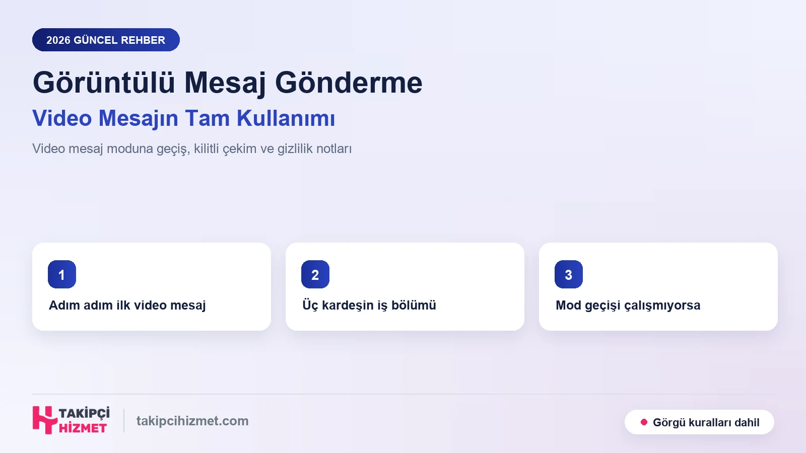 WhatsApp Görüntülü Mesaj Gönderme: Video Mesajın Tam Kullanım Rehberi (2026)